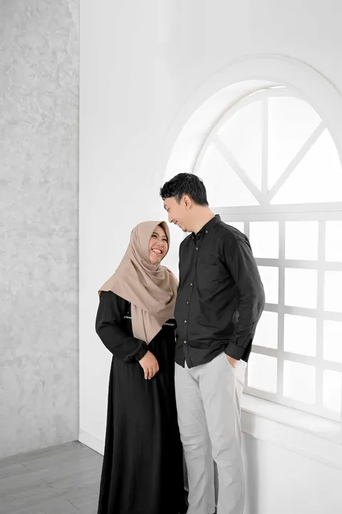 Foto sampul undangan Tria & Fuad