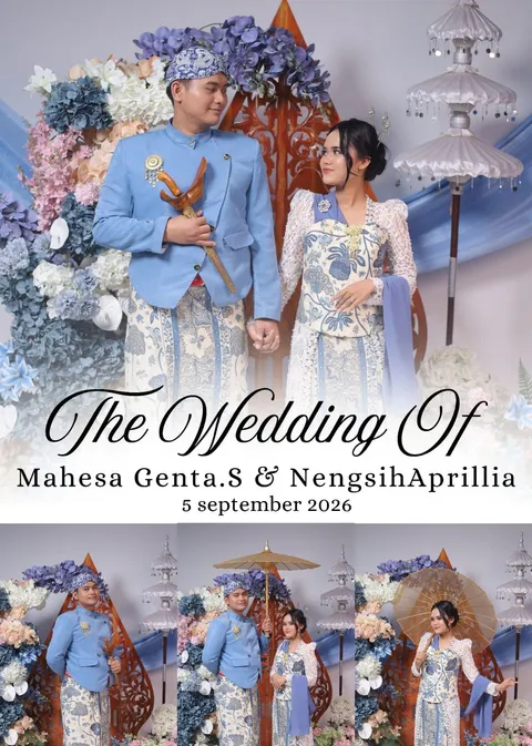 Foto sampul undangan Ningsih & Mahesa