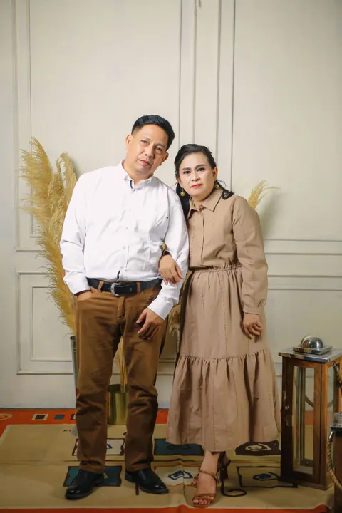Foto sampul undangan Susan & Atin