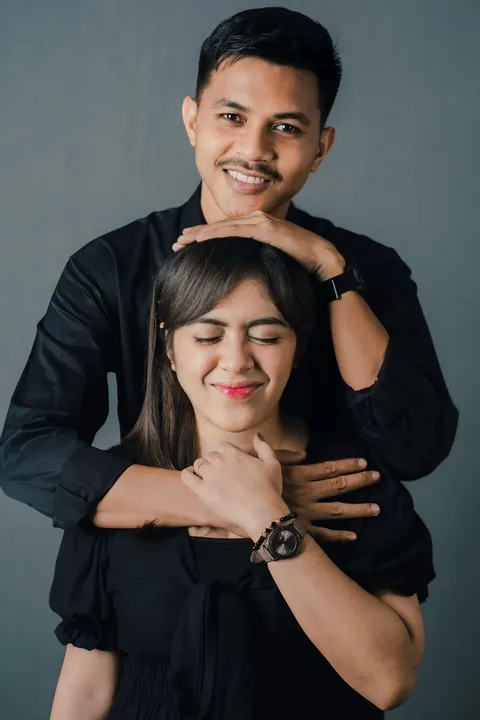 Foto sampul undangan Adi & Aie