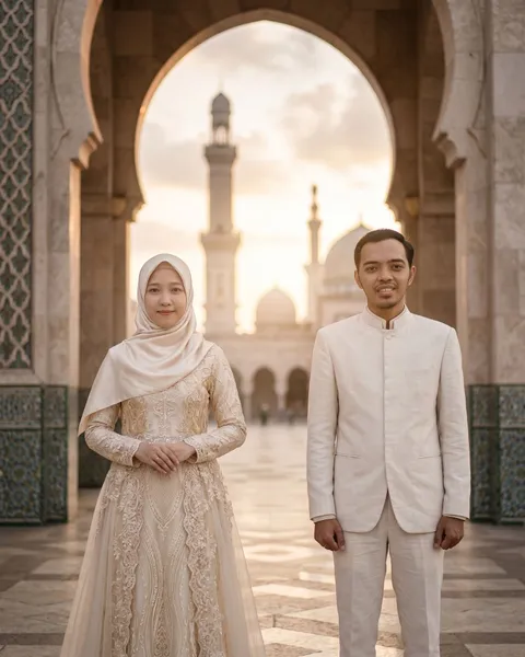 Foto sampul undangan Maftuh & Aisyah