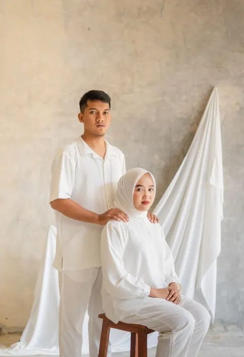 Foto sampul undangan Lucky & Nadya