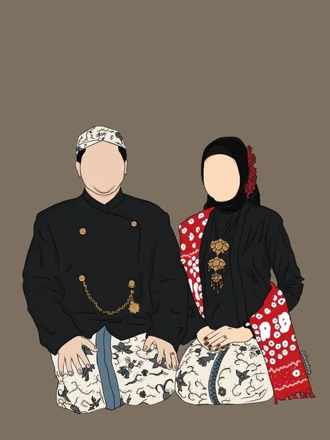 Foto sampul undangan Ade & Gisna
