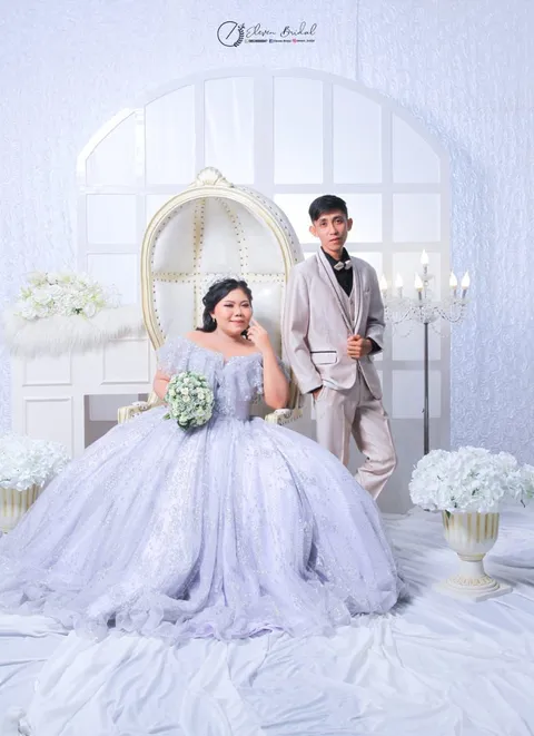 Foto sampul undangan Shanti & Aldy