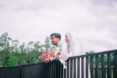 Foto sampul undangan Elfi & Rizky