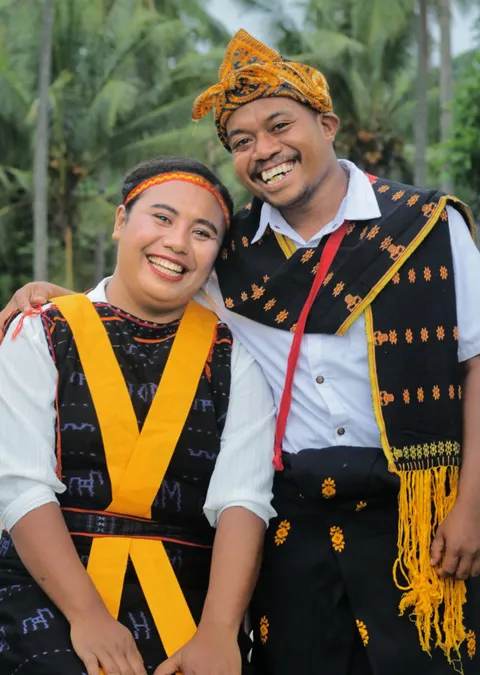 Foto sampul undangan Marny & Engel