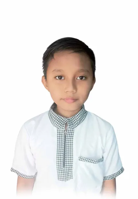 Foto sampul undangan Khitanan Kaka Rasya