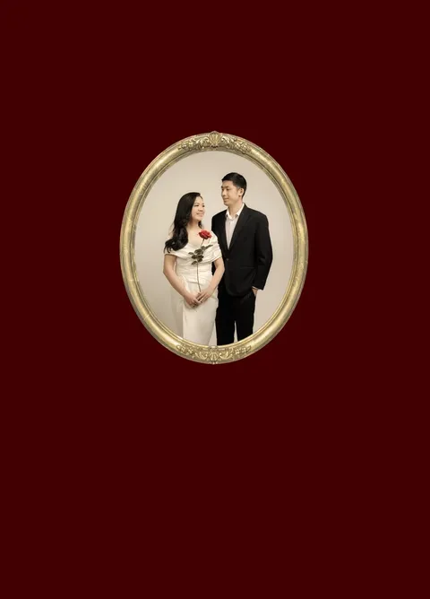 Foto sampul undangan Maria & Richard