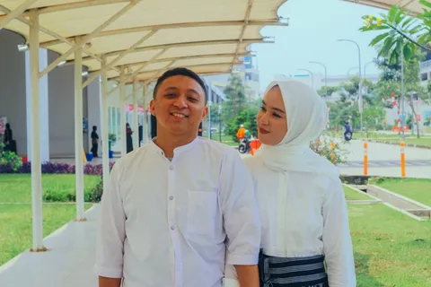 Foto sampul undangan Rian & Astri