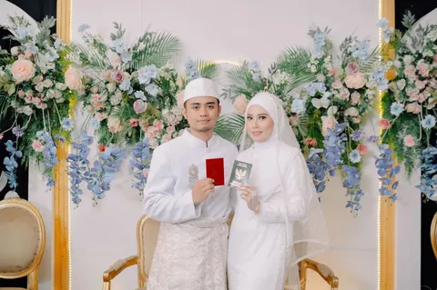 Foto sampul undangan Jeje & Agus