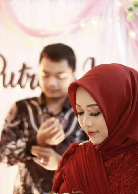 Foto sampul undangan Indra & Nanda