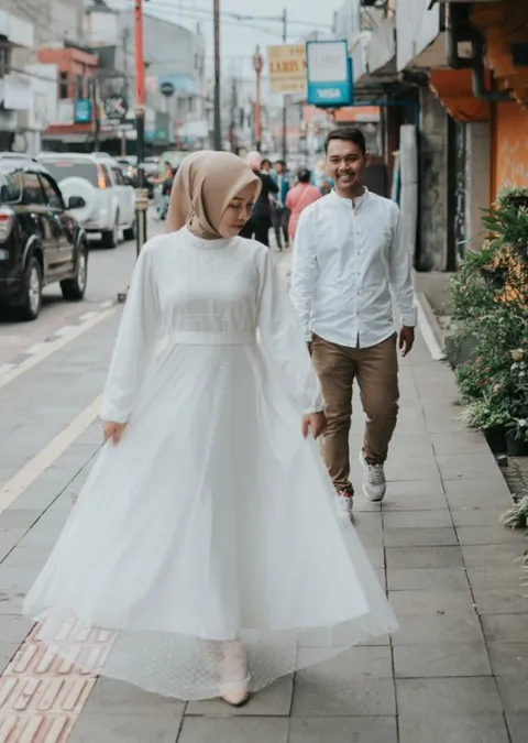 Foto sampul undangan Nanda & Bayu