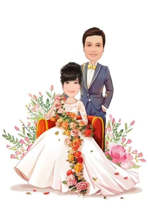 Foto sampul undangan Susi & Anton