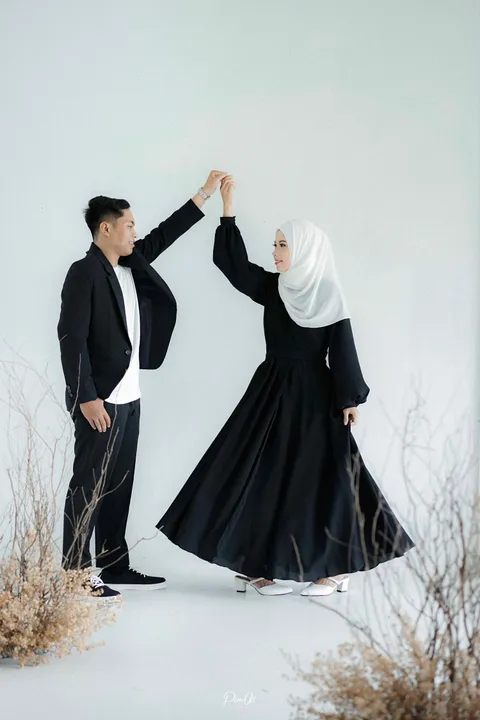 Foto sampul undangan Huda & Cahya