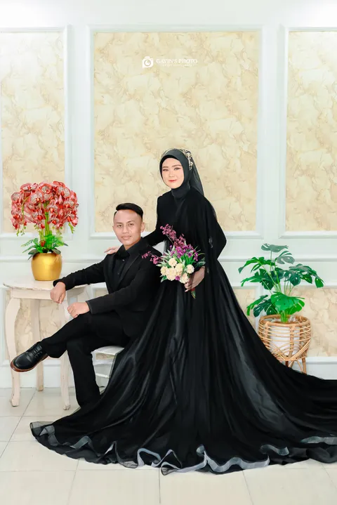 Foto sampul undangan Dyna & Wahyu