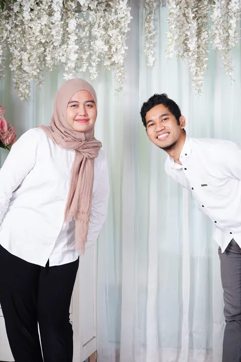Foto sampul undangan Nurul & Ilyas