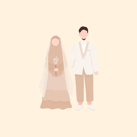 Foto sampul undangan Ali & Tasya