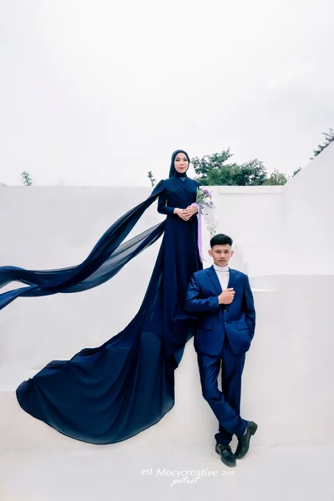 Foto sampul undangan Dea & Wiwit