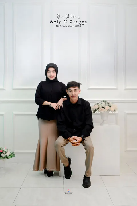 Foto sampul undangan Rangga & Sely