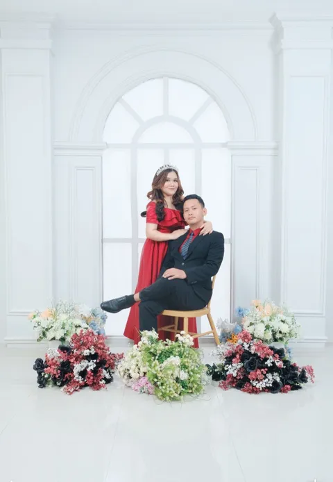 Foto sampul undangan Offel & Dameria