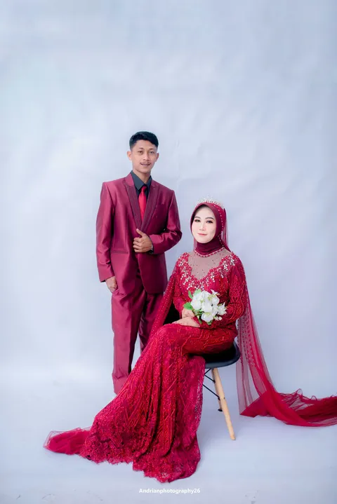 Foto sampul undangan Pebri & Lisa