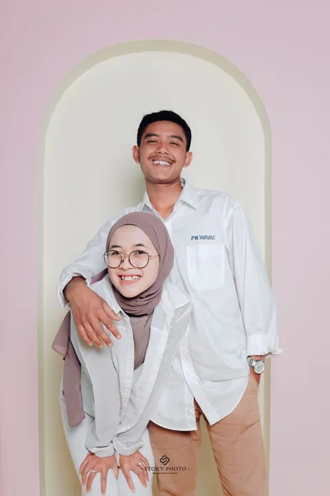 Foto sampul undangan Haris & Eni
