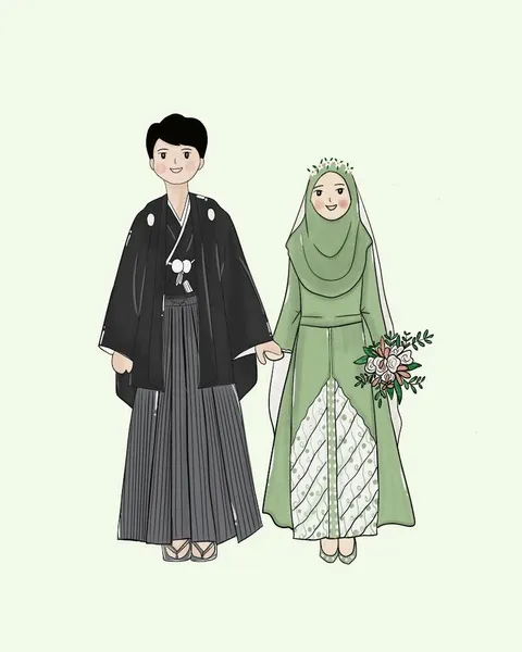 Foto sampul undangan Jimi & Miki