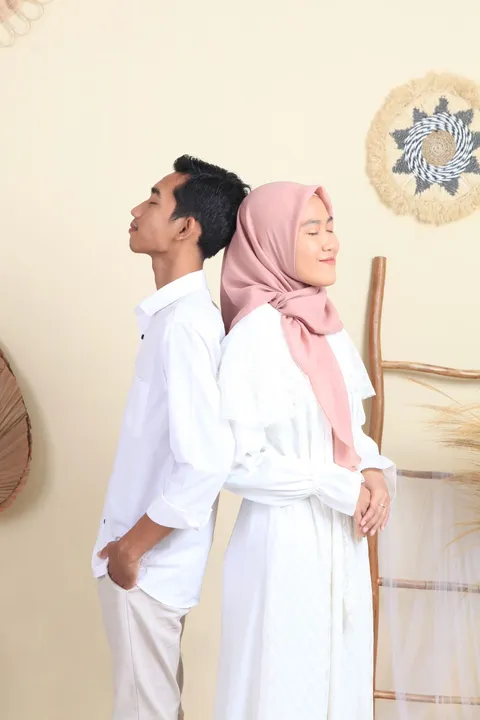 Foto sampul undangan Imam & Nurul