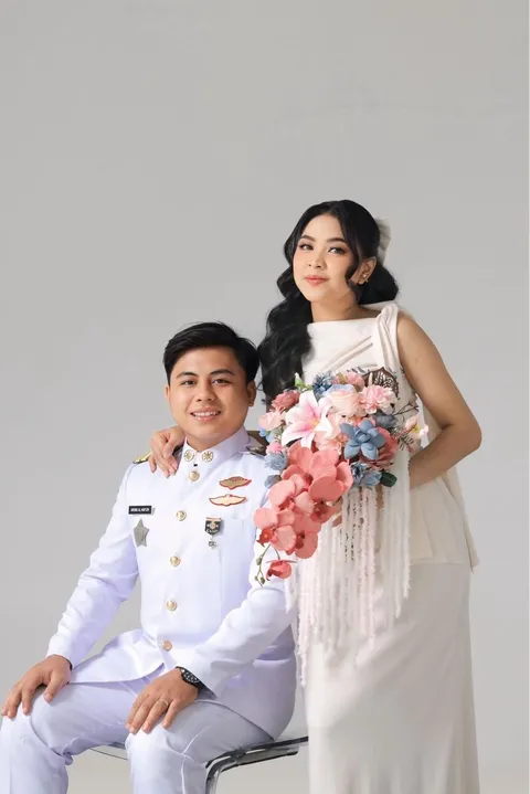 Foto sampul undangan Intan & Arung