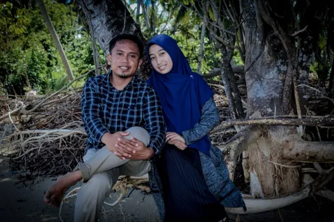 Foto sampul undangan Haerul & Mina