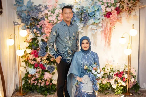 Foto sampul undangan Andre & Pipi