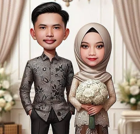 Foto sampul undangan Ardi & Ayu