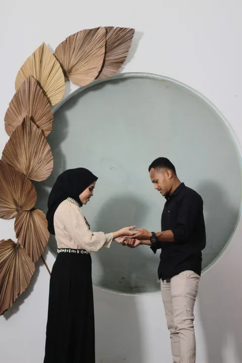Foto sampul undangan Eli & Amir