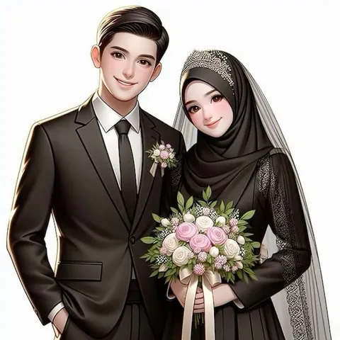 Foto sampul undangan Atul & Yin