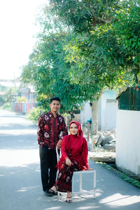 Foto sampul undangan Imay & Zein