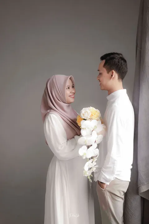 Foto sampul undangan Ali & Finsa