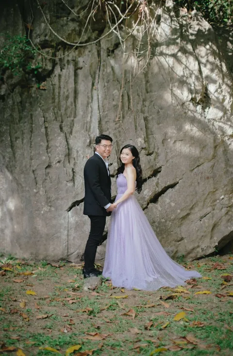 Foto sampul undangan Christine & Tonny
