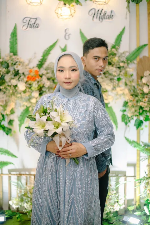 Foto sampul undangan Miftah & Fida