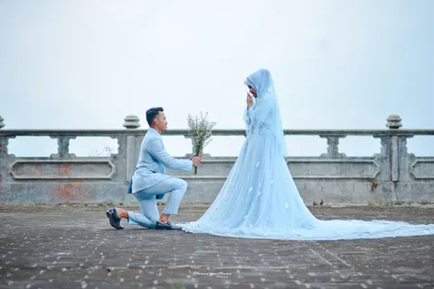 Foto sampul undangan Arip & Nia