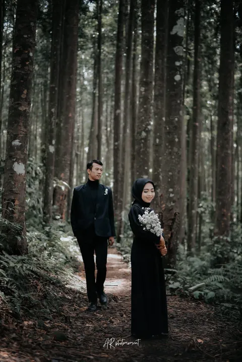 Foto sampul undangan Agung & Lidya