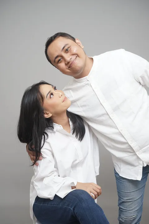 Foto sampul undangan Riza & Dimas