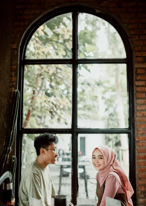 Foto sampul undangan Badar & Ninda
