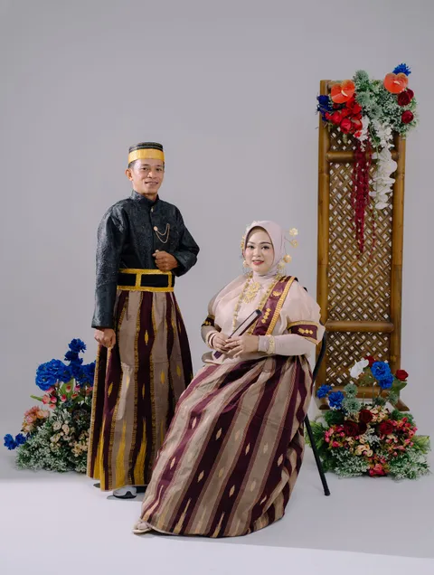 Foto sampul undangan Saiful & Novi