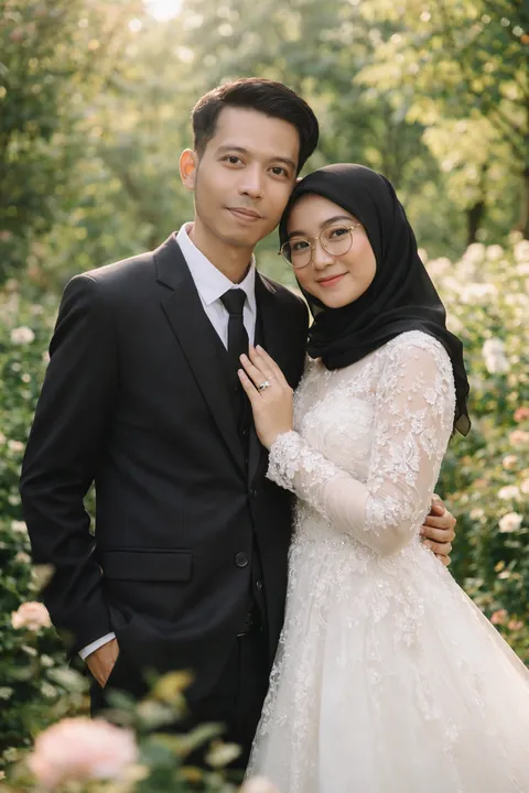 Foto sampul undangan Habib & Aiyuhan