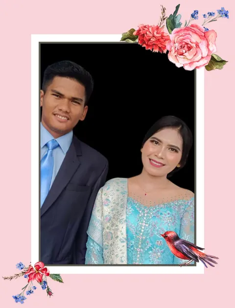 Foto sampul undangan Dina & Gopin