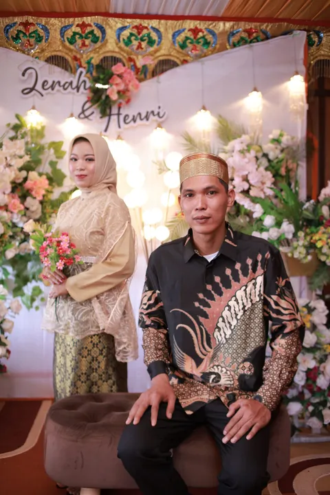 Foto sampul undangan Zerah & Hendri