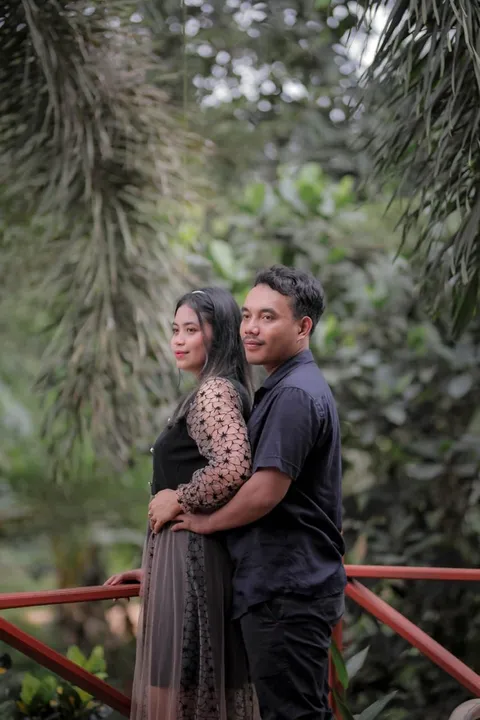 Foto sampul undangan Ine & Kelvin