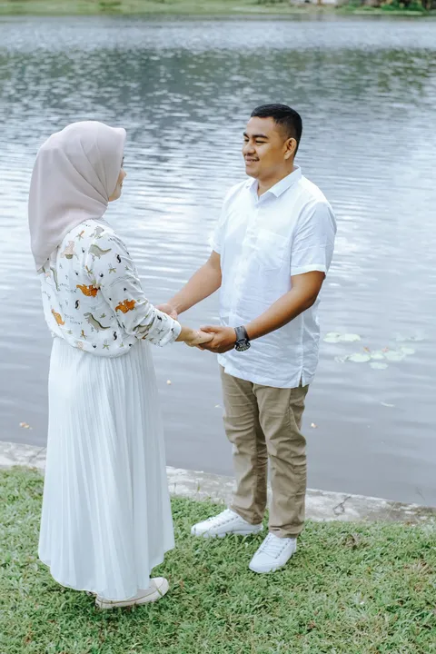 Foto sampul undangan Aan & Pujha