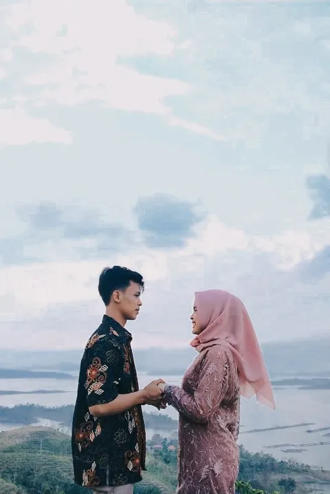 Foto sampul undangan Handi & Mely