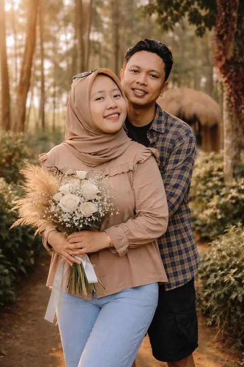Foto sampul undangan Nurhasanah & Ahmad